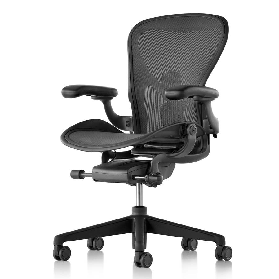 Herman Miller Aeron Remastered PostureFit SL Graphite Refurbished